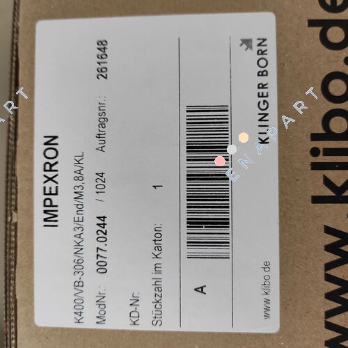 K400/VB-306/NKA3/End/M3,8A/KL /  0077.0244