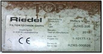 RF5674-1  ZRS - Vanne rotative N200-R