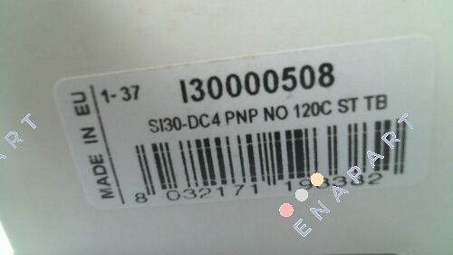 I30000508 (SI30-DC4 PNP NO 120C ST TB-Pin) Capteur spécial