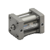 Stainless steel compact cylinders