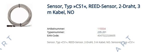 115534 235.201  Capteur