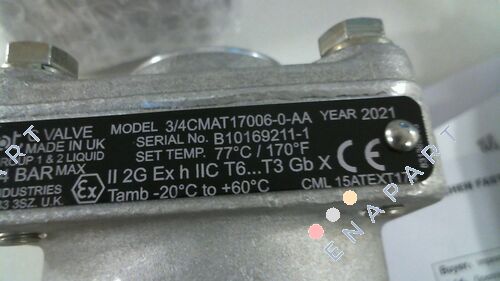 3/4CMAT17006-0-AA Vanne thermostatique 3 voies AMOT type C