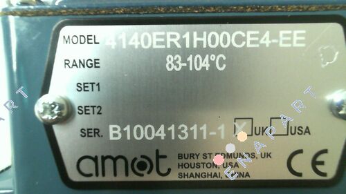 4140ER1H00CE4-EE Interrupteur de température à deux étapes Amot Type 4140E