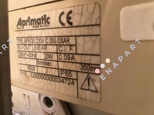 35-C.350 (43572/001)  Actionneur linéaire pour l'automatisation des fenêtres