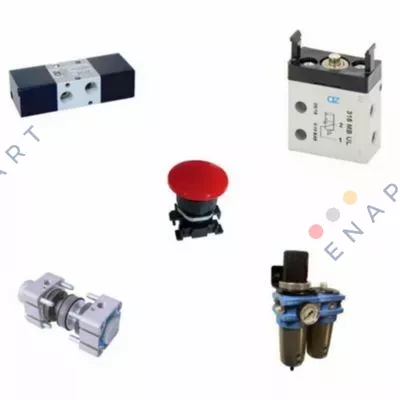 152 MC 00.095.4 Vanne pneumatique 1/5 voies avec rappel par ressort