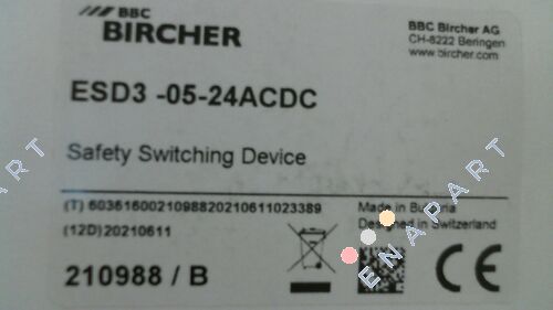 210988 / ESD3-05-24ACDC Relais de sécurité