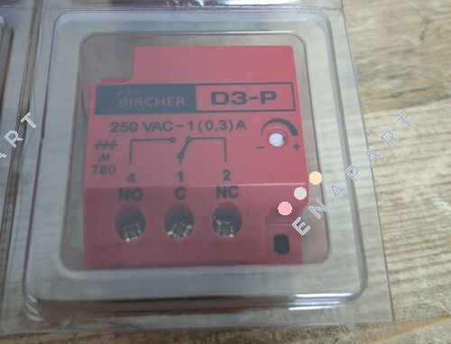 P/N: 209853 Type: D3-P Interrupteurs à ondes de pression