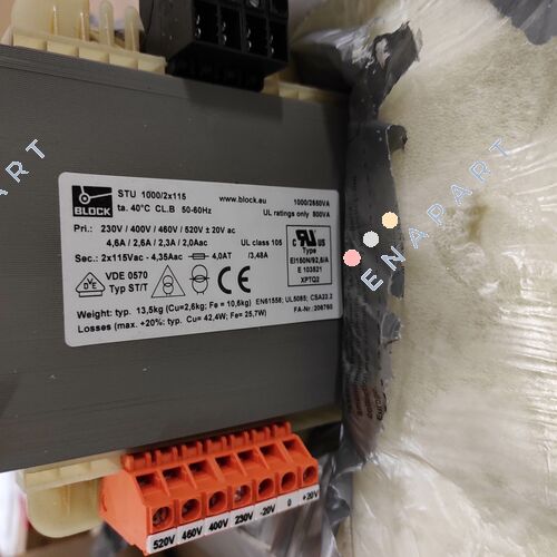 STU 1000/2x115 transformateur de commande
