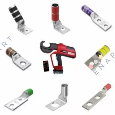 UDIEKITCU 10095062 | Kit de matrices de sertissage hydraulique 6 AWG CU