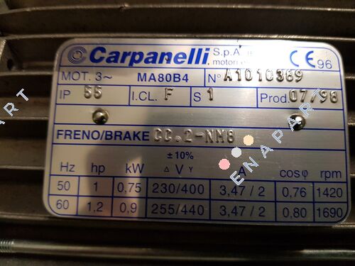 MA80B4 moteur de frein
