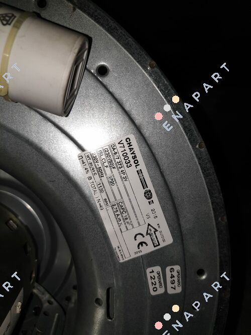 V710033 9/7 373 Watt 4 P -3 V Ventilateur