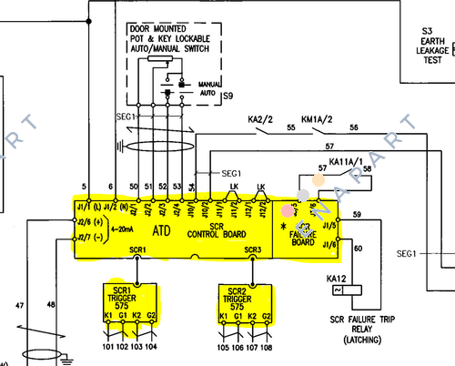 0135-28096 (DIGITAL SCR KIT (480v)) Kit SCR numérique