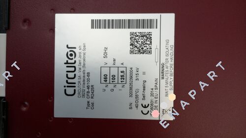 R2425R condensateur de puissance triphasé