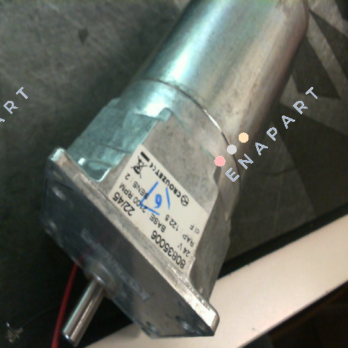 80835006 Moteur à engrenages à courant continu à balais, 33 W, 24 V DC