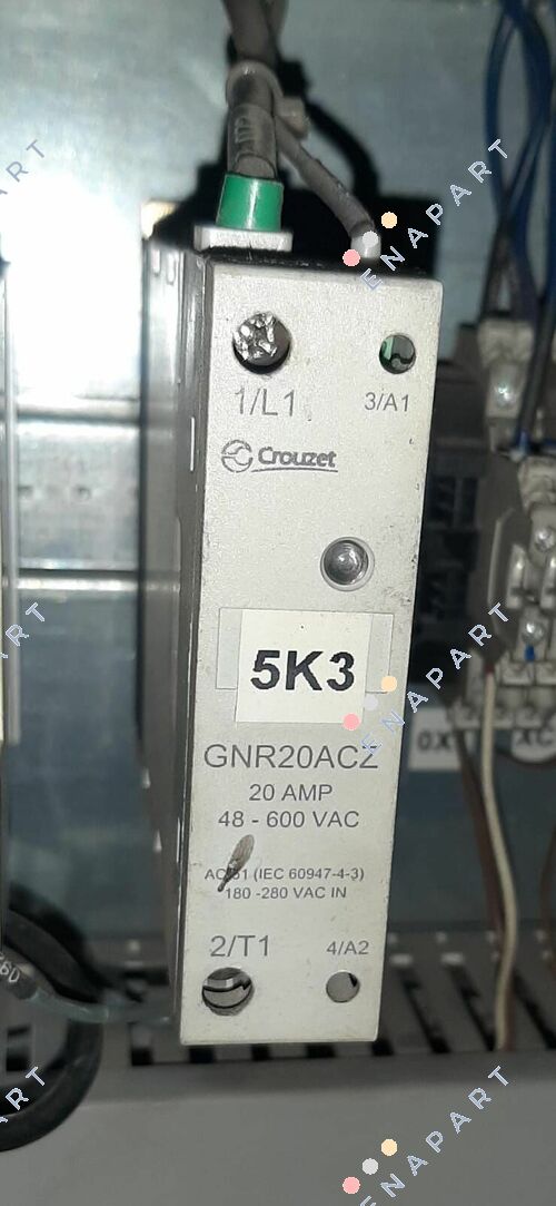 GNR20ACZ Relais statique série GNR, 20 A, 280 V AC