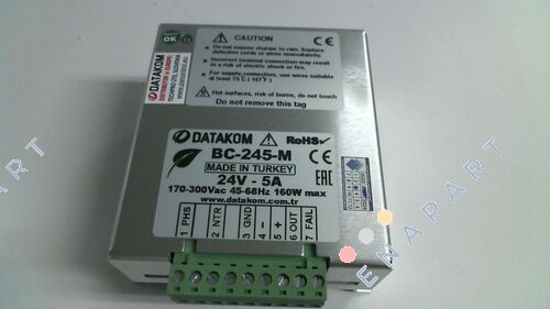 BC-245-M (24V/5A) CHARGEUR DE BATTERIE