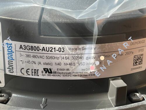 A3G800-AU21-03 Ventilateur axial HyBlade EC