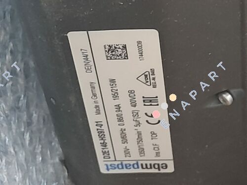 D2E146-HS97-01 Ventilateurs centrifuges à double entrée