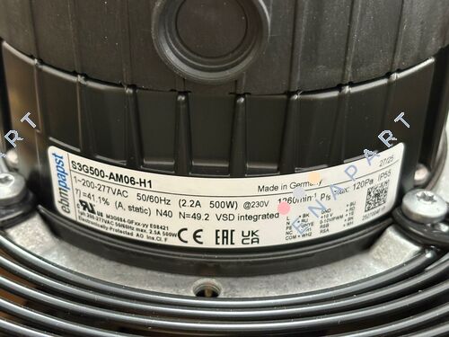 S3G500AM06H1 Ventilateur