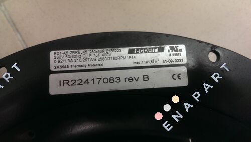 2RREu45 280x40R E04-A5 corps d'extracteur