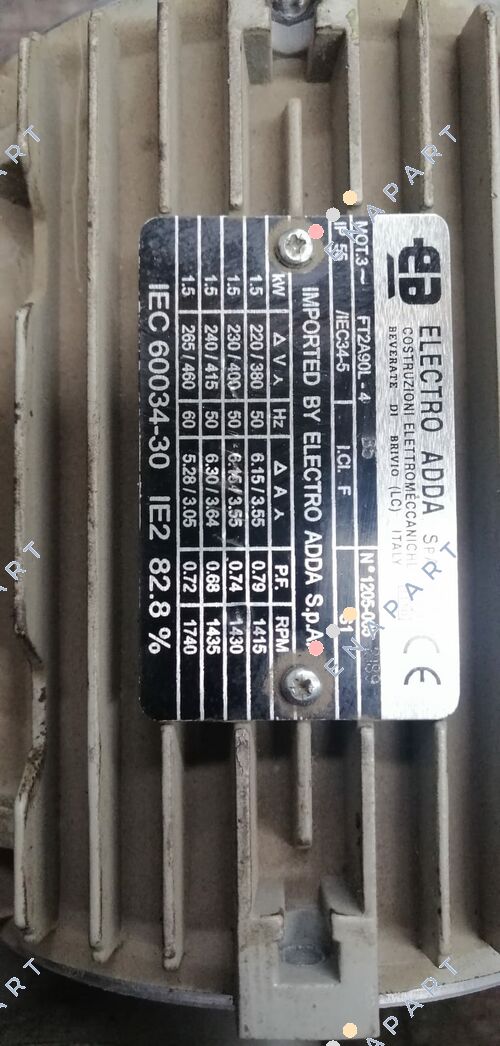1,5A4B-T-IE2 moteur