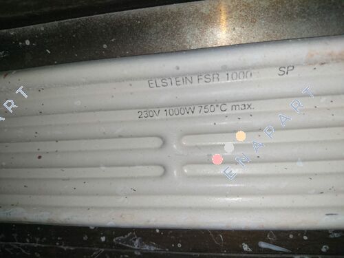 1024408001 / FSR/1 1000W 230V Panneaux chauffants infrarouges en céramique