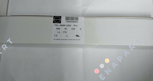 1050028001 / FSL 600 W 230 V Chauffe-panneau long infrarouge en céramique FSL