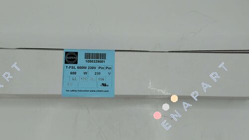 T-FSL 600 W 230 V Chauffe-face longue infrarouge en céramique