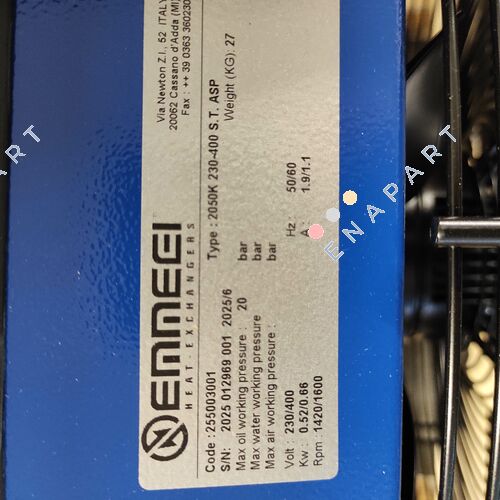 2050K Öl-Luftkühler