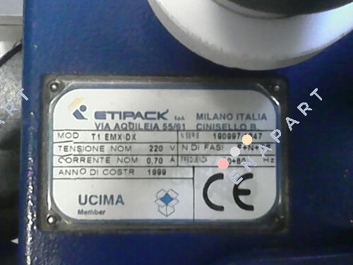 T1 EMX DX Machine à étiqueter