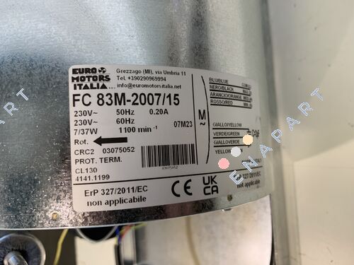 FC83M-2007/15 3075052 ventilateurs
