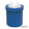 SPRING PLUNGER, WITH SPRING LOADED BALL, STRAIGHT VERSION, WITH COLLAR