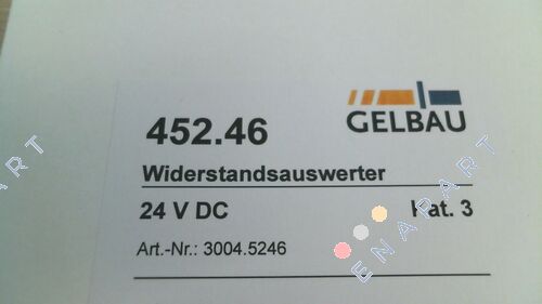 3004.5246 (452.46 Kat. 3) Évaluateur de résistance