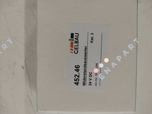 RESISTANCE EVALUATOR 452.46, Cat 3 Contrôleur de résistance