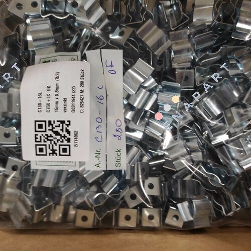 C130-16L coins arrondis de la pince