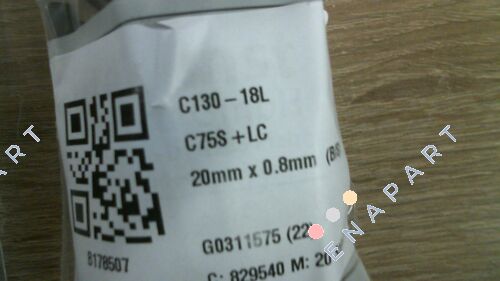 C130-8L Pince à ressort arrondie