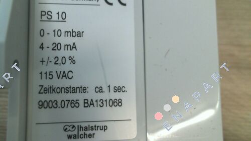 9003.0765 Capteur de pression