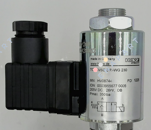 SVS221BE08WD Soupape de siège hydraulique, fermée hors tension, unidirectionnelle