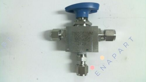 7165G8Y/MM Vanne à bille à 3 voies