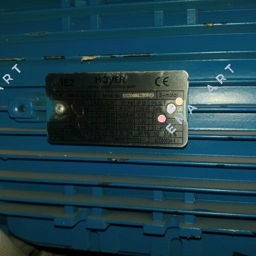 HMA2 132S2 2p Moteur marin