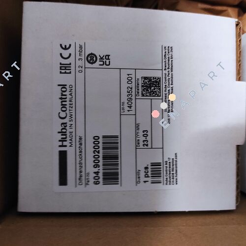 604.9002000 Pressostat différentiel