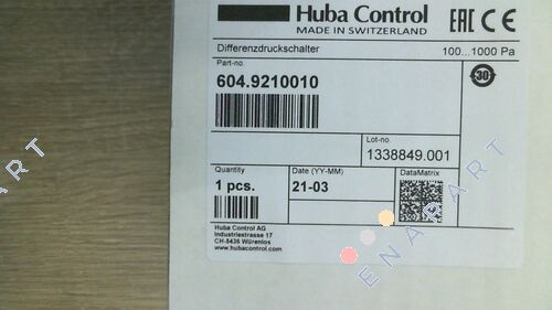 604.9210010 Pressostat relatif et différentiel