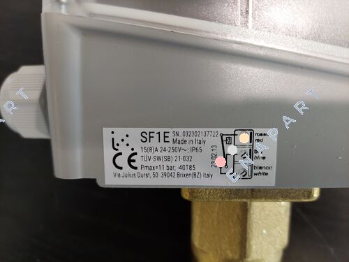 SF1E Détecteur de débit pour liquides, en laiton