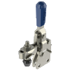 112 LB CAP Vertical Toggle Clamp with Straight Base & Adjustable U-Bar