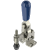 140 LB CAP Vertical Toggle Clamp with Flanged Base & Solid Arm
