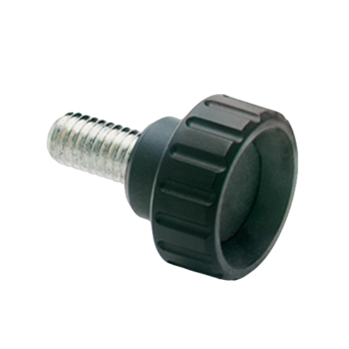 Plastic Fluted Grip Knobs with Stud by ELESA®