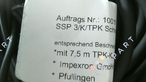 SSP 3/K/TPK Interrupteurs à flotteur