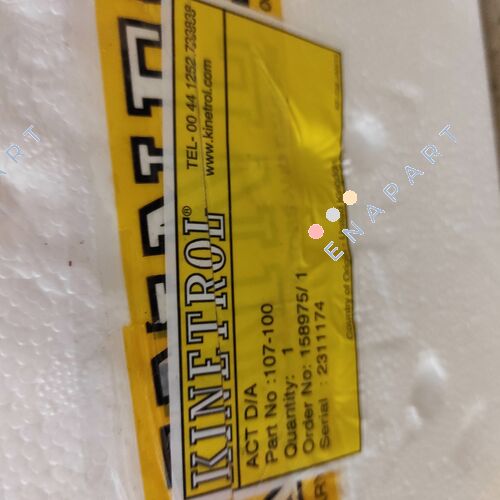 107-100 Actionneur à double effet Kinetrol « DA »