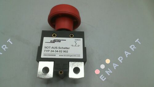 24.34.02.902 interrupteur d'arrêt d'urgence