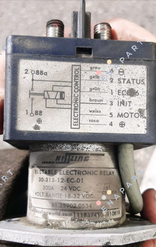 30.313.12.EC01 Relais avec électronique